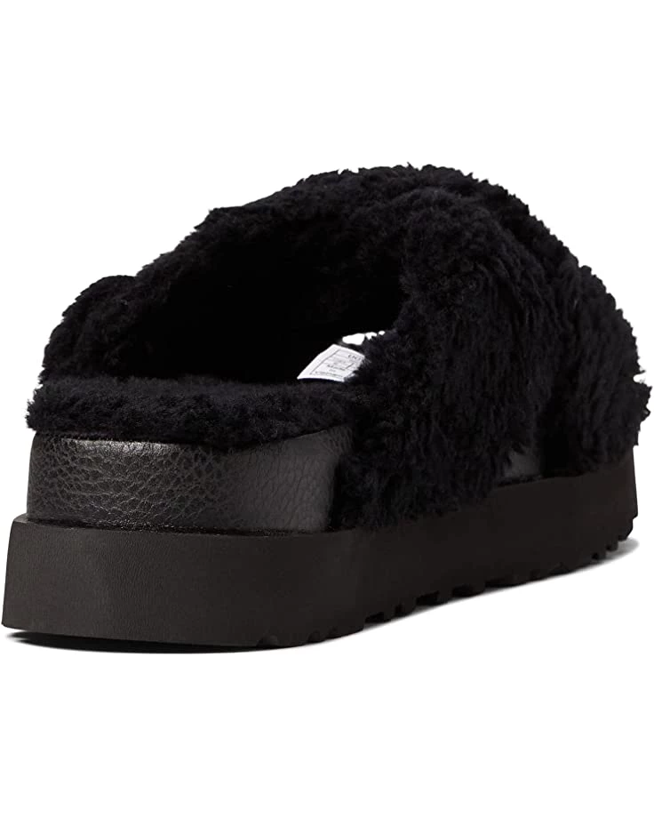 UGG Slippers Fuzz Sugar Cross Slide 7 UGG Slippers Fuzz Sugar Cross Slide - Image 5