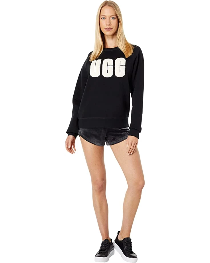 UGG Hoodies & Sweatshirts Madeline Fuzzy Logo Crew Neck T-Shirt 6 UGG Hoodies & Sweatshirts Madeline Fuzzy Logo Crew Neck T-Shirt - Image 4