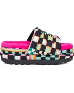 UGG Heels Maxi Checks Slide -Cheap UGG Store 61uHnzr7gaL. AC SR736920