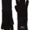 UGG Plush Knit Gloves with Conductive Tech Tips -Cheap UGG Store 71 lfCU3UAL. AC SR736920