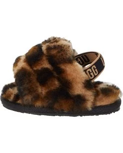 UGG Kids Slippers Fluff Yeah Slide Panther Print (Infant/Toddler) -Cheap UGG Store 7151KnzY LL. AC SR736920