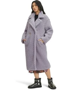 UGG Coats & Outerwear Gertrude Long Teddy Coat
