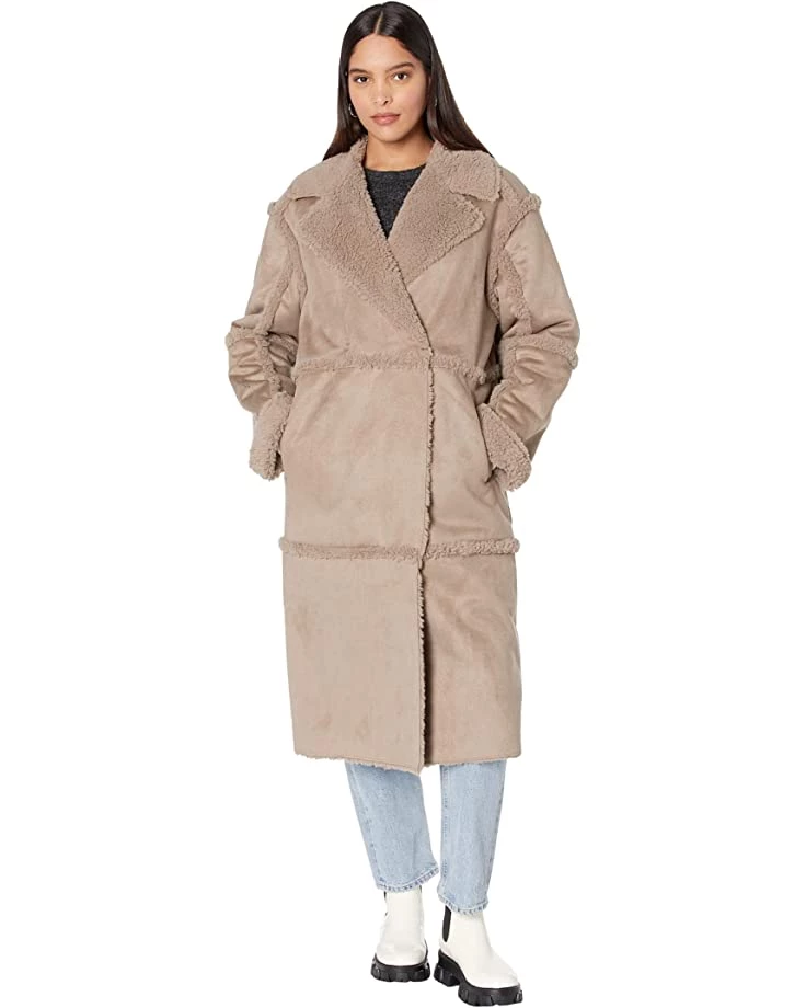 UGG Coats & Outerwear Takara Long Faux Twin Face Coat 7 UGG Coats & Outerwear Takara Long Faux Twin Face Coat - Image 5