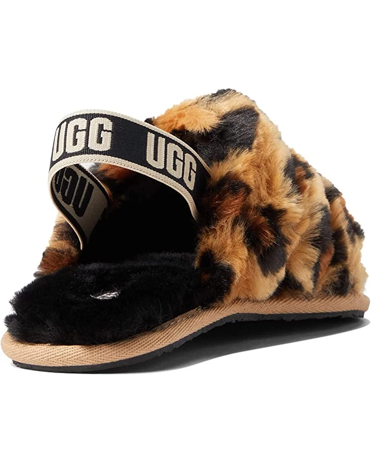UGG Kids Slippers Fluff Yeah Slide Spotty (Toddler/Little Kid) 7 UGG Kids Slippers Fluff Yeah Slide Spotty (Toddler/Little Kid) - Image 5