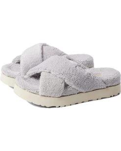 UGG Slippers Fuzz Sugar Terry Cross Slide