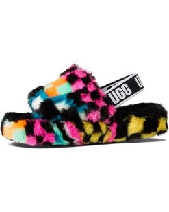 UGG Kids Slippers Fluff Yeah Slide Checks (Little Kid/Big Kid) 10 UGG Kids Slippers Fluff Yeah Slide Checks (Little Kid/Big Kid) -Cheap UGG Store 71Verfp2NL. AC SR736920