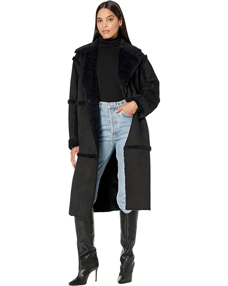 UGG Coats & Outerwear Takara Long Faux Twin Face Coat 3 UGG Coats & Outerwear Takara Long Faux Twin Face Coat