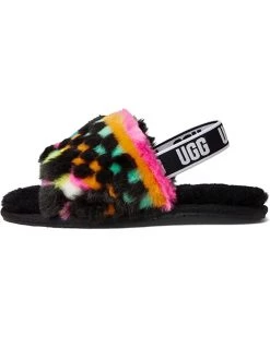 UGG Kids Slippers Fluff Yeah Slide Checks (Toddler/Little Kid) -Cheap UGG Store 71hnDe1YEBL. AC SR736920
