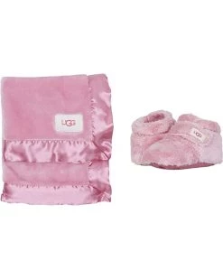 UGG Kids Crib Shoes Bixbee Bootie and Lovey Blanket Set (Infant/Toddler)