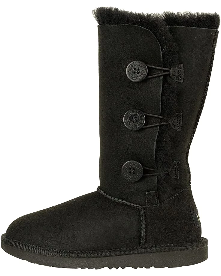 UGG Kids Boots Bailey Button Triplet II (Little Kid/Big Kid) 6 UGG Kids Boots Bailey Button Triplet II (Little Kid/Big Kid) - Image 4