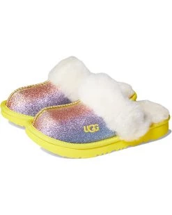 UGG Kids Slippers Cozy II Glitter (Toddler/Little Kid/Big Kid) -Cheap UGG Store 71u26 YujAL. AC SR736920