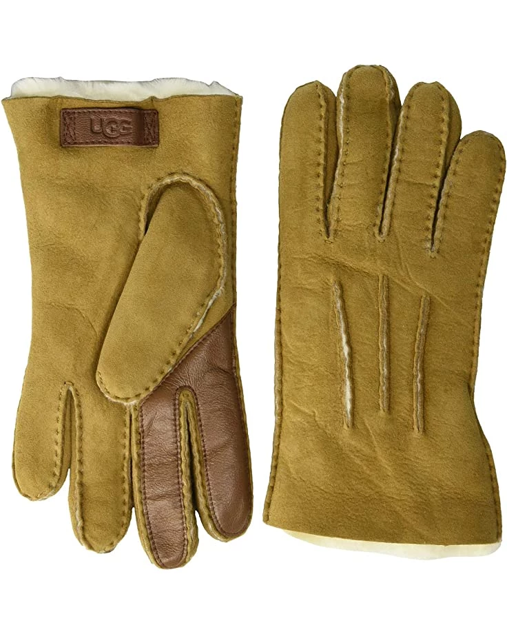 UGG Contrast Water Resistant Sheepskin Tech Gloves 4 UGG Contrast Water Resistant Sheepskin Tech Gloves - Image 2