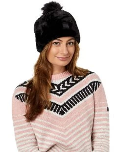 UGG Hats Faux Fur Beanie with Faux Pom