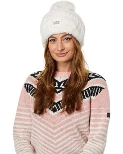 UGG Hats Faux Fur Beanie with Faux Pom -Cheap UGG Store 819ybveSmLL. AC SR736920