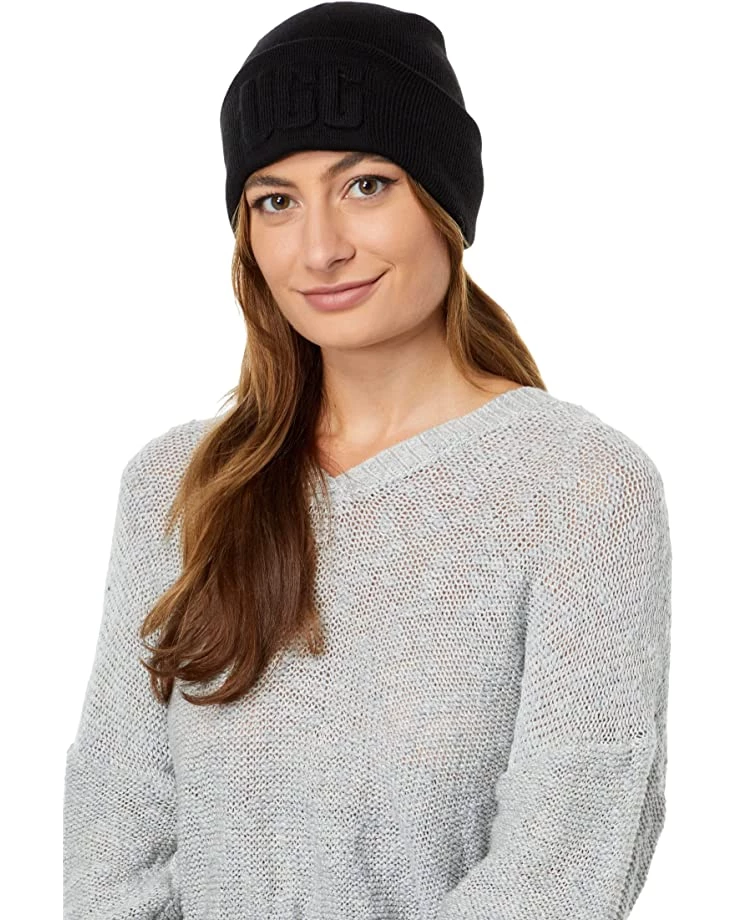 UGG Hats 3-D Logo Beanie 3 UGG Hats 3-D Logo Beanie