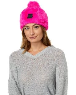UGG Hats Faux Fur Beanie with Faux Pom -Cheap UGG Store 81LPOQPDs5L. AC SR736920