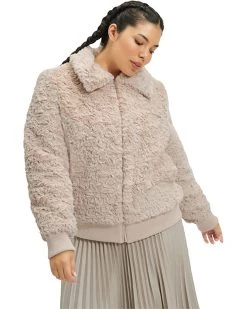 UGG Coats & Outerwear Viviana Bomber Jacket Faux Fur